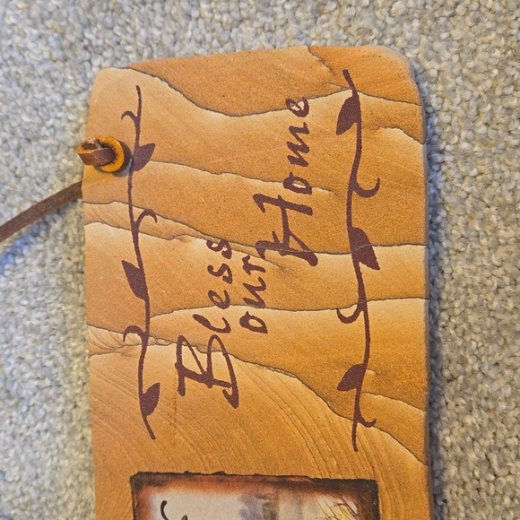 Sand Stone Bless Our Home Hanger - Picture 3 of 5